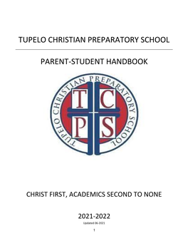 Download the Parent-Student Handbook