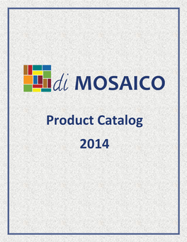 Product Catalog 2014