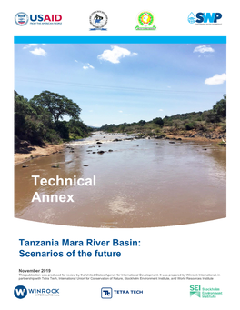 To Read Lower Mara River Basin Future Scenarios