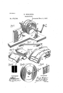 E. Berliner, Gramophone