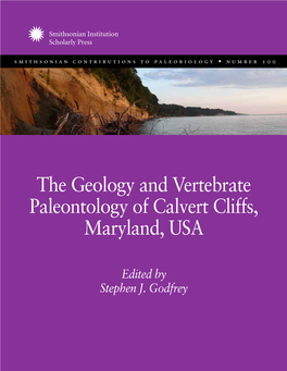 The Geology and Vertebrate Paleontology of Calvert Cliffs, Maryland, USA