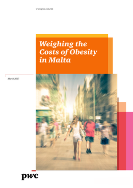 Weighing the Costs of Obesity in Malta