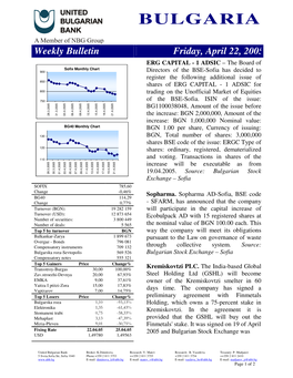 UBB Weekly Bulletin 2005 04 12