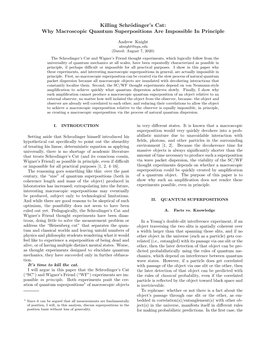 Why Macroscopic Quantum Superpositions Are Impossible in Principle