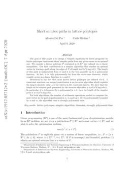 Short Simplex Paths in Lattice Polytopes