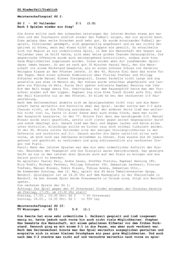 SG Niederfell/Dieblich Meisterschaftsspiel SG I: SG I