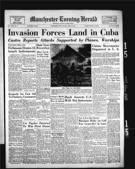 Invasion Forces Land in Cuba