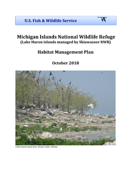Michigan Islands National Wildlife Refuge (Lake Huron Islands Managed by Shiawassee NWR)
