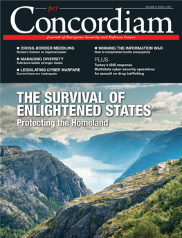 THE SURVIVAL of ENLIGHTENED STATES Protecting the Homeland TABLE of CONTENTS Features