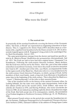 Who Were the Eruli?