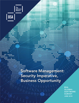 Software Management: Security Imperative, Business Opportunity