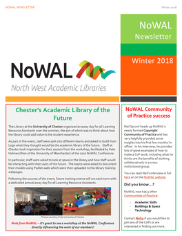 NEWSLETTER Winter 2018