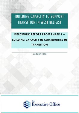 Building Capacity to Support Transition in West Belfast Download