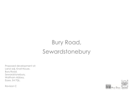 Bury Road, Sewardstonebury