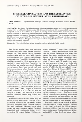 Proceedings of the Indiana Academy of Science 1 16( 1 ):90— 107