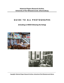 Guidetoallphotographs