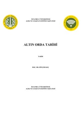 Altin Orda Tarihi