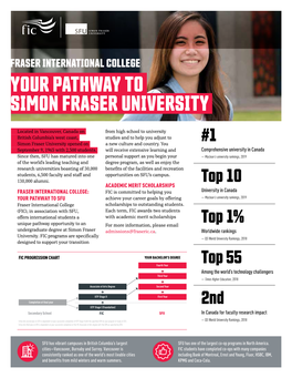 Your Pathway to Simon Fraser University