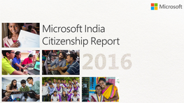 1.2. Citizenship at Microsoft India 1.3