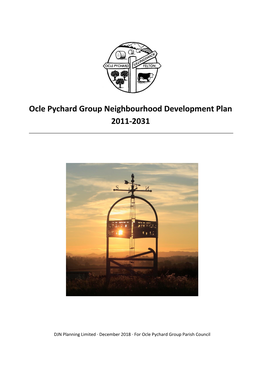 Ocle Pychard Neighbourhood Development Plan December 2018