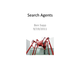 Search Agents