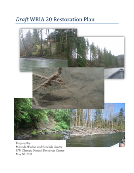 Clallam County SMP WRIA 20 Restoration Plan