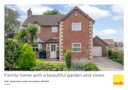 Family Home with a Beautiful Garden and Views