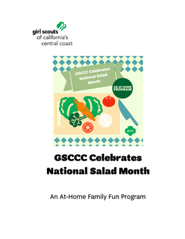 GSCCC Celebrates National Salad Month
