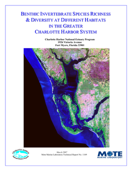 Benthic Invertebrate Species Richness & Diversity At