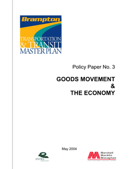 Goods Movement Policy Paper (Revision 2).Doc