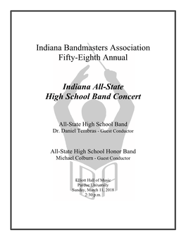 All-State High School Band Concert