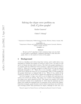 Solving the Clique Cover Problem on (Bull, $ C 4 $)-Free Graphs