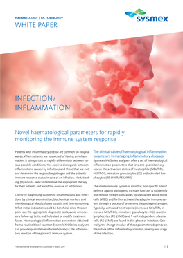 Infection/ Inflammation