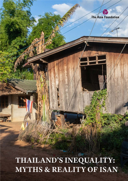 Thailand's Inequality: Myths & Reality of Isan