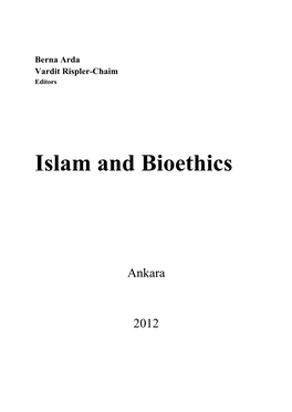 Islam and Bioethics � � � � � � � � � � � ������� � � ��