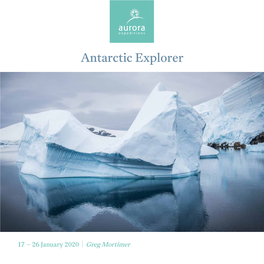 Antarctic Explorer