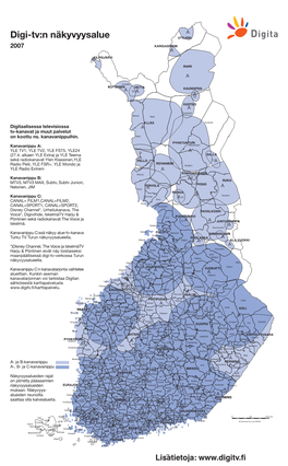 Digi-Tv:N Näkyvyysalue UTSJOKI