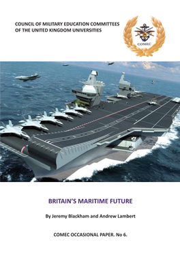 Britain's Maritime Future