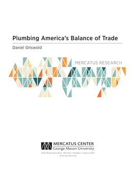 Plumbing America's Balance of Trade