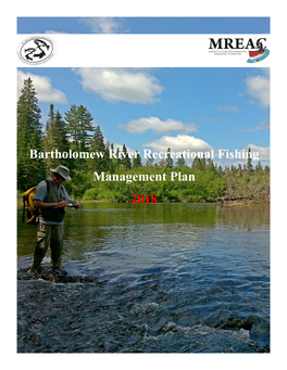 Bartholomew River Recreational Fishing Management Plan 2018