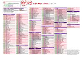 CHANNEL GUIDE MAY 2021 2 Mix 5 Mixit + PERSONAL PICK 3 Fun 6 Maxit