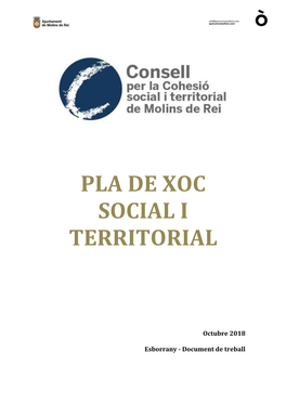 Pla De Xoc Social I Territorial De Molins De Rei