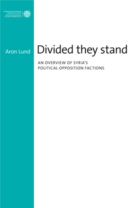 Aron Lund Divided They Stand