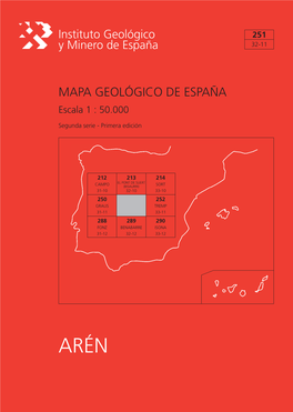 Memoria Asociada Al Mapa De La Hoja