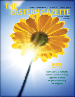 THE EASTERN GAZETTE • JUNE 2014 Nnationalational Oofficer’Sfficer’S Updateupdate