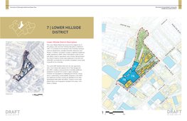 DRAFT DRAFT 4/26/2019 4/26/2019 100 University of Pittsburgh Institutional Master Plan TEN YEAR DEVELOPMENT ENVELOPE 101 LOWER HILLSIDE DISTRICT