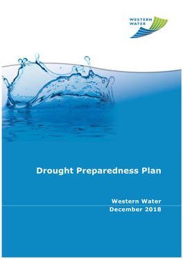 Drought Preparedness Plan