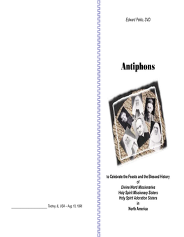 Download the Book of Antiphons In