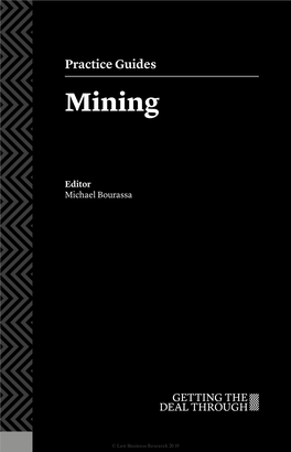 Mining Practice Guides Mining