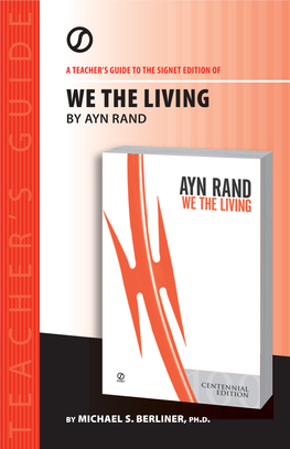 We the Living by Ayn Rand